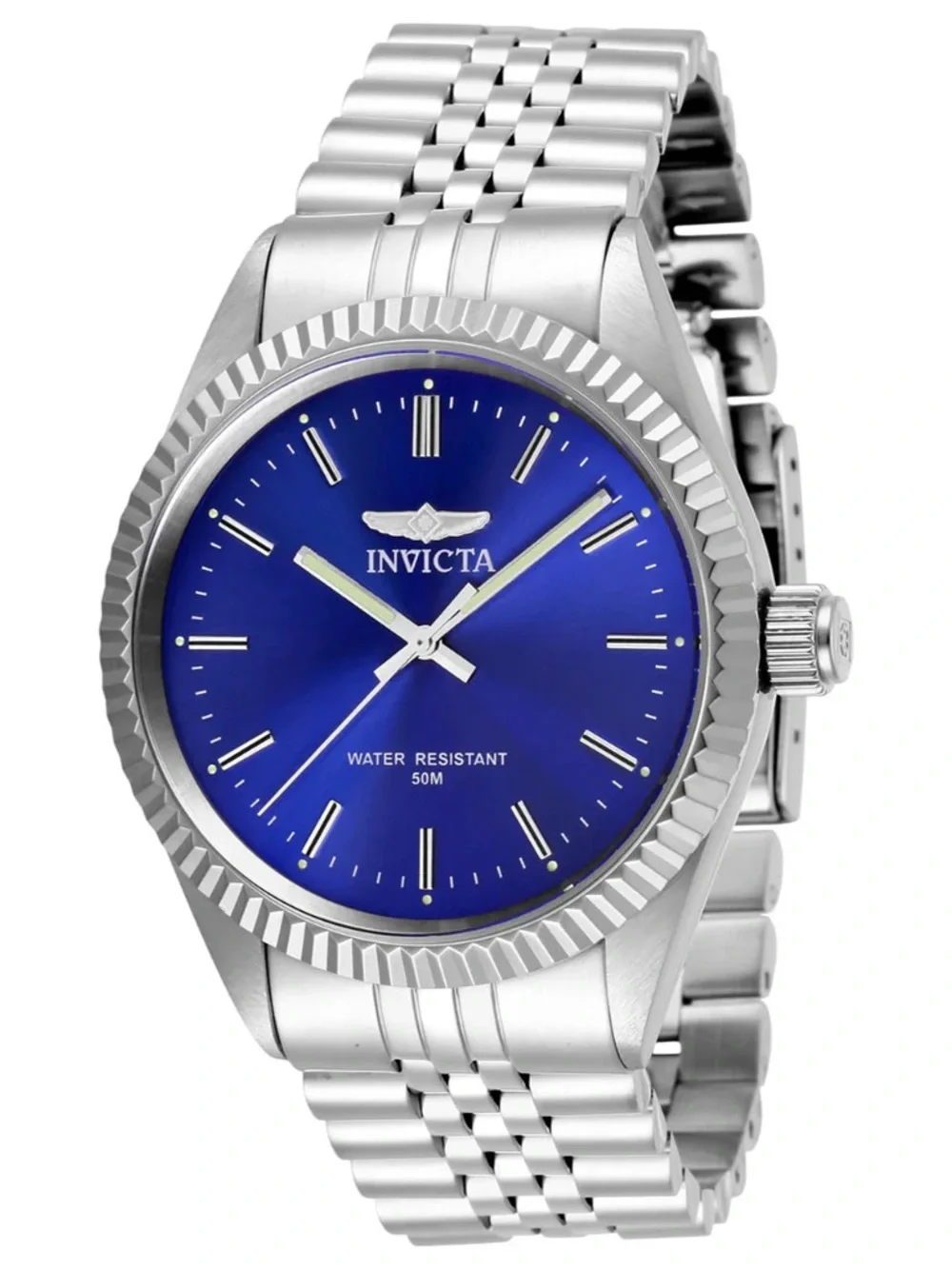 Invicta Specialty Men's Watch - 43mm, Steel, Beautiful Deep Blue Dial (29375)